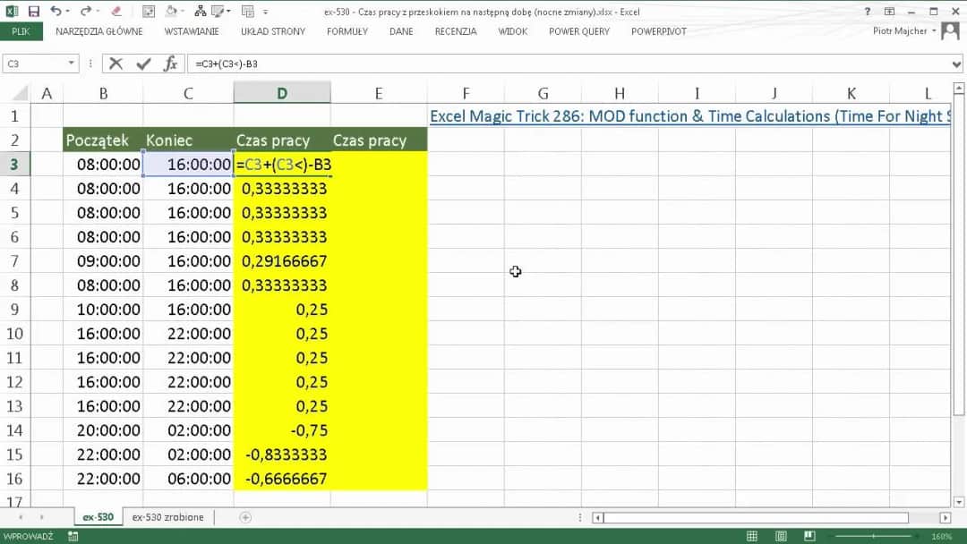 Jak obliczyć staż pracy w Excelu bez błędów i trudności
