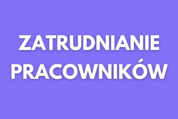 Jak zatrudnić pracownika w firmie jednoosobowej bez zbędnych formalności