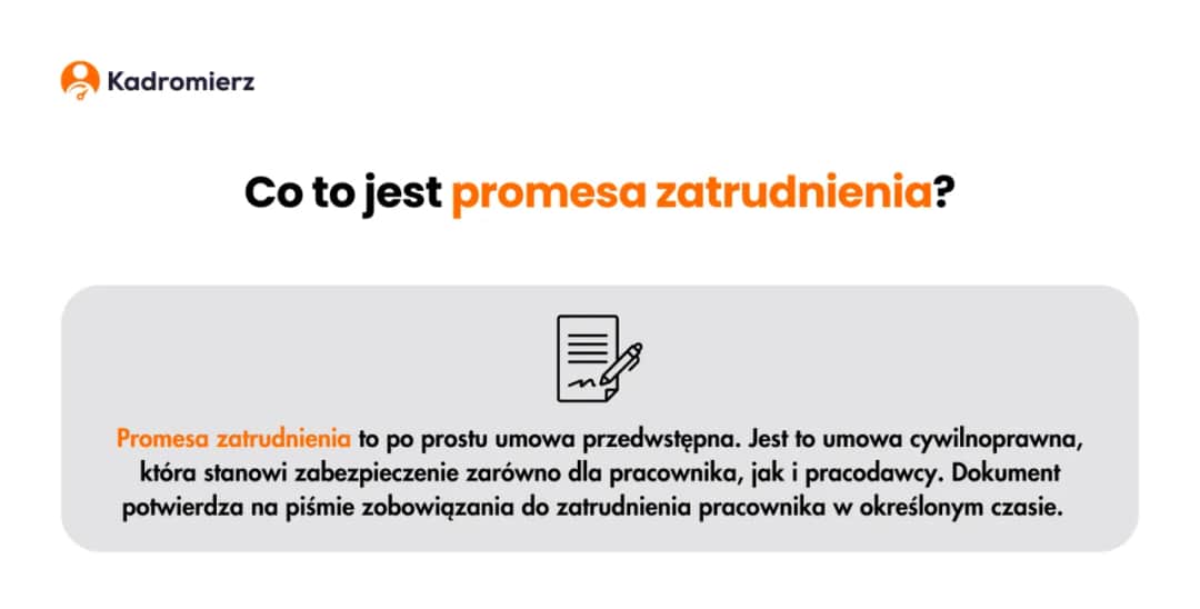 Co to jest promesa zatrudnienia i jakie ma konsekwencje prawne?